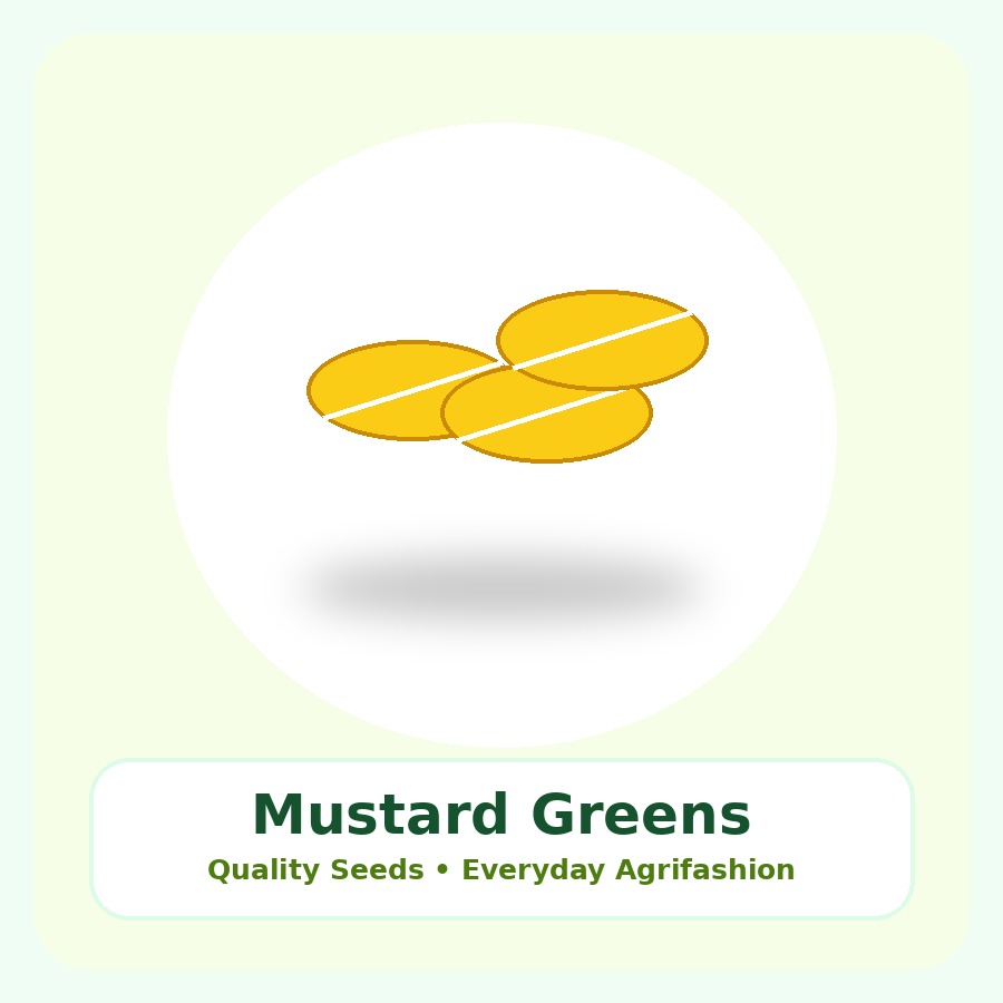 Mustard Greens Seeds 25g